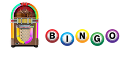 Jukebox and bingo balls spelling bingo